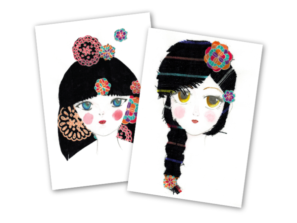 Prints Maiko y Adelita de Mekishico